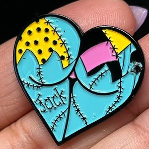🦹‍♀️ HOT sexy butt heart pin/Halloween/nightmare before Christmas/jack skeleton